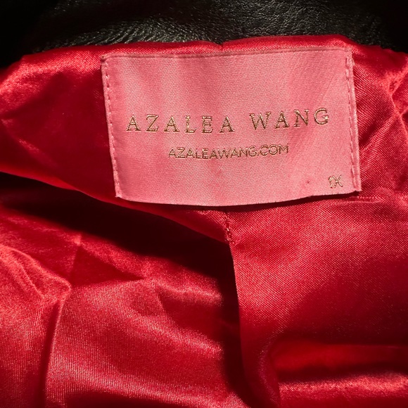 Azalea Wang Essential Moto black studded vegan leather jacket in 1X. NWOT. - Picture 11 of 16